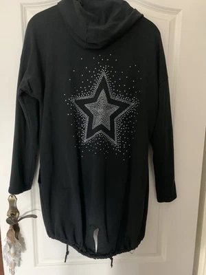Damen Sweatjacke mit Sternmotiv - Bild 1 von 2