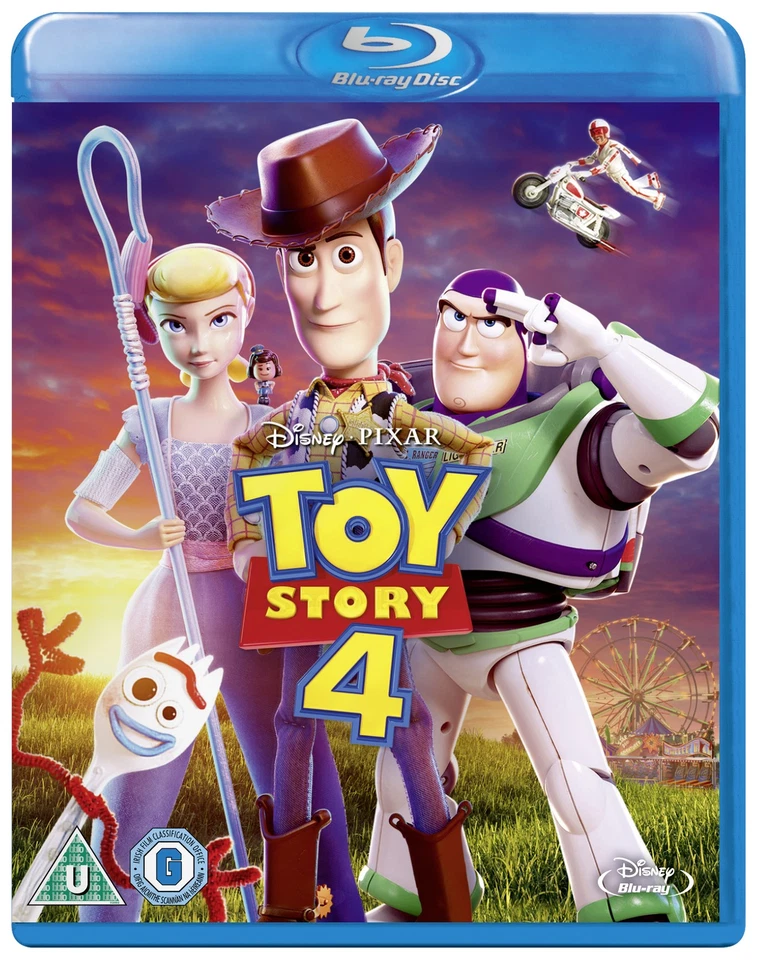Toy Story 4 (Blu-Ray, Oct -2019)