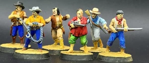 Painted Characters of Wild West the Chinese Rail Worker collection miniature - Picture 1 of 14