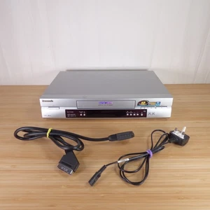 Panasonic NV-FJ630 SuperDrive VHS VCR Video Cassette Player Recorder Silver - Picture 1 of 10
