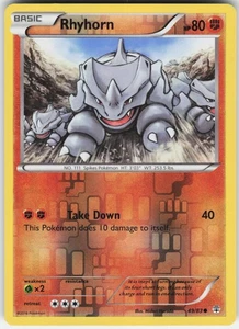 Rhyhorn Common Generations 49/83 LP-NM - Picture 1 of 2