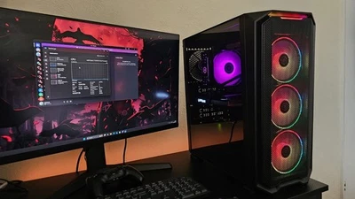 Tornado R7 gaming pc RTX 3070 Ryzen 5700x - Image 1 of 4