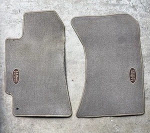 1999/04 Subaru Legacy OUTBACK L. L. Bean OEM Floor Mats TAN Front Driver & Pass - Picture 1 of 8