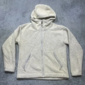 The North Face Jacke Damen M beige Fell Fleece Full Zip Kapuze Sherpa Outdoor - Bild 1 von 12