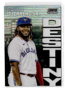 2022 Stadium Club Chrome Vladimir Guerrero Jr. #6B Dynasty and Destiny Blue Jays - Picture 1 of 2
