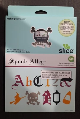 Slice Making Memories Spook Alley Design Card for Cordless Design Cutter-NEW - Image 1 of 2