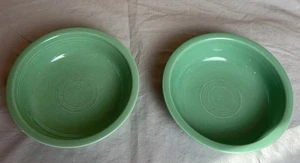 HLC Fiestaware Sea Mist 2 Schüsseln Ersatz im Ruhestand - Bild 1 von 9