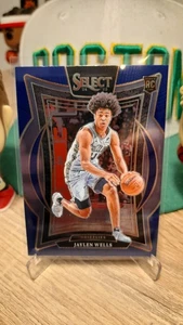 2024-25 Panini Select Basketball Jaylen Wells Rookie Card Concourse Blue - Bild 1 von 2