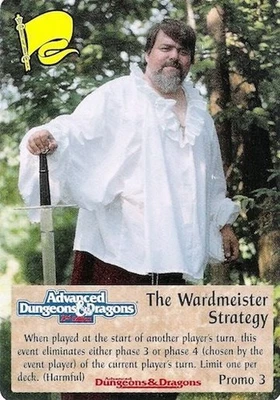 The Wardmeister Strategy Promo 3 - Spellfire Promo Cards Spellfire CCG TSR, Inc. - Immagine 1 di 4