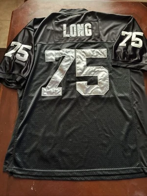 Camiseta deportiva Raiders Long #75 XL Mitchell & Ness Throwbacks 1987, Great Kept Foto 1 de 4