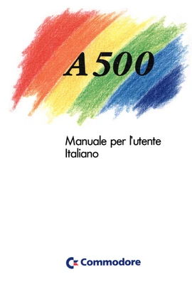 COMMODORE A500 HANDBUCH - Handbuch als PDF Digital - Bild 1 von 4