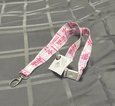 Pink Houston Astros Lanyard MLB Baseball - Image 1 of 2