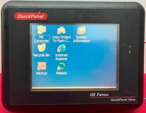 GE FANUC QUICKPANEL VIEW IC754VSI06STD-BB ES0611 24VDC PANNELLO INTERFACCIA OPERATORE - Foto 1 di 11