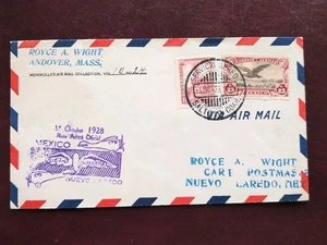 Mexiko 1928 Luftpost Erstflugbrief - Bild 1 von 2