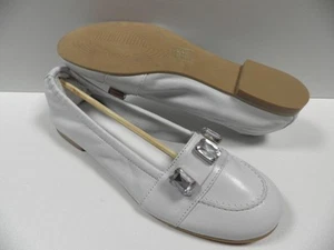 Chaussures COSTA COSTA STUDIO blanc FEMME taille 37 mocassins shoe woman NEUF - Imagen 1 de 8