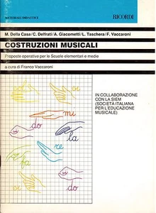 : Dalla Casa / Delfrati / Giacometti / Taschera: Costruzioni Musicali - Ricordi - Picture 1 of 1