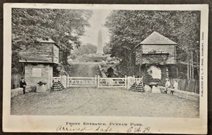 Redding  CT View of the Front Entrance to Putnam Park  SHIPS FREE - Picture 1 of 2