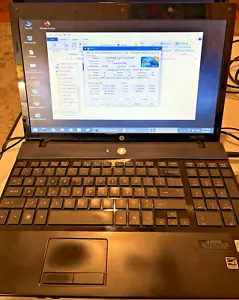 HP PROBOOK 4510S FM849UT-ABA laptop CORE2 DUO T6570 BIOS Pwd Unknown USB Booted - Picture 1 of 19
