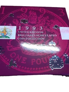 1993 United Kingdom Brilliant uncirculated coin collection - Picture 1 of 2