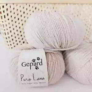 Hilo de lana merino y alpaca PURA LANA LANA LANA 50 g / 1,8 oz - 115 m / 125 años - Imagen 1 de 41