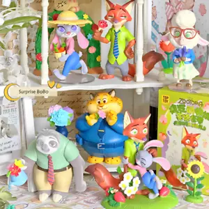 TOPTOY Disney Zootopia Flower World Series Confirmed Blind Box Figures Toys Gift - Picture 1 of 12
