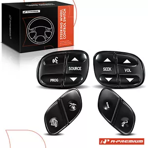 4x Steering Wheel Radio Volume Control Switch Buttons for Silverado Sierra Yukon - Picture 1 of 9