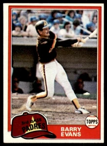 1981 O-Pee-Chee #72 Barry Evans x604ZN - Picture 1 of 2
