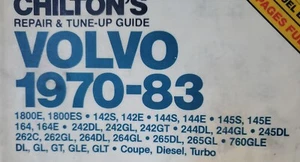 1970 - 1983 Repair Manual Volvo 1800e 1800es 142s 142e 144s 144e 145s 145e 164 - Picture 1 of 3