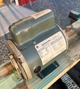GE 5KCP35KNB057S Electric Motor 1/4 HP 115/230v 1725 RPM - Picture 1 of 8