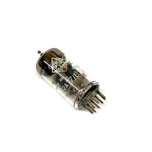 ECC81 12AT7 Diamond Bottom NOS Telefunken Germany Valve Röhren (VT5) - Bild 1 von 2
