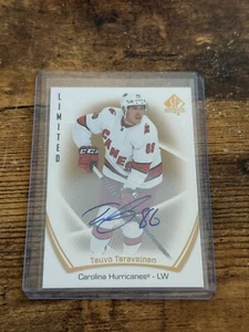2021-22 SP Authentic Limited Auto Teuvo Teravainen #54 - Picture 1 of 1