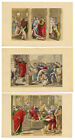 Bradshaw & Blacklock, Set von drei Baxter -Drucken von Raphael -Cartoons c.1855