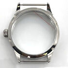Corgeut 42Mm Silver Watch Case Sapphire Fit Eta6497/6798 Seagull St36 Movement