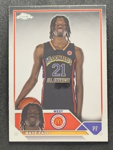 2023 Baye Fall Topps Chrome McDonalds All-American #64 - Picture 1 of 2