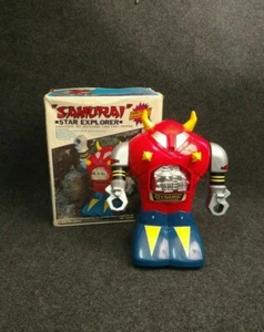 Rare jouet yonezawa robot samurai star explorer japan 70-80 - Photo 1/12