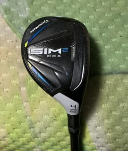 2021 TaylorMade SIM2 Max 22* 4 Hybrid/Rescue-Lite Flex Matrix VLCT Altus 75g - Picture 1 of 12