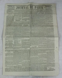 Journal de Paris - 10 Mars 1875 - n° 68 - La crise Ministérielle - Bur - Foto 1 di 2