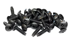 RackGold® 12-24 Rack Screws - 25 Pack RoHS Compliant USA Made G1224-SBN-T25 - Picture 1 of 6
