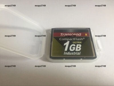 NOVO cartão de memória Transcend ULTRA 1GB industrial CF TS1GCF100I - Imagem 1 de 3