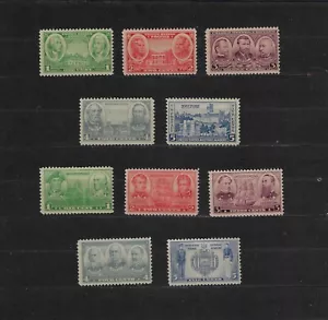 1936-37 Army (Scott 785-789) and Navy (Scott 790-794) Sets Complete - MNH - Picture 1 of 1
