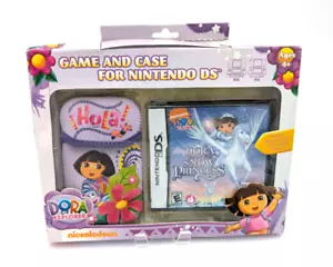 Nintendo DS - Dora The Explorer - Dora Saves The Snow Princess - Juego y Estuche NUEVO - Imagen 1 de 6