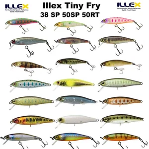 Illex Tiny Fry 38SP 50SP 50RT Jackall Bros. Lake Police Wobbler Forelle Barsch