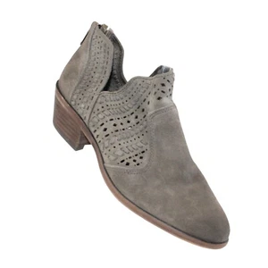 Botines Vince Camuto Mujer Talla 7M Prasata Boho Gris Oscuro Gamuza Perforada - Imagen 1 de 11