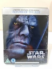 Star Wars Episode VI 6 Return of The Jedi Blu-ray Steelbook Original UK Release