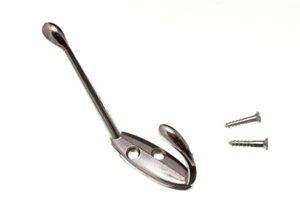 Nuevo 6X Sombrero Bata O Colgador Perchas CP Metal Cromado - Onestopdiy - HD - Bild 1 von 1