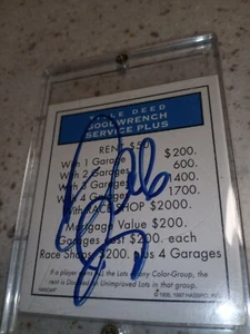 Dale earnhardt jr autograph card - Picture 1 of 3