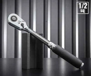 Koken Z-EAL 1/2" Ratchet Handle 4725ZB 72-Geared Push Release Type from Japan - Picture 1 of 10