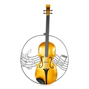 Made Easy Kit Musical Metal Décor Wall Art Ready to Hang - Violin - Picture 1 of 1