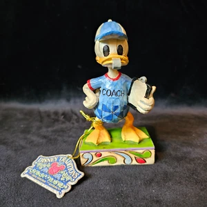 Jim Shore Disney Donald Duck Best Coach Baseball Football Basketball #4031471 - Picture 1 of 13