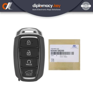 Genuine Hyundai Palisade 2020 Smart Remote Key 4 Buttons 433MHz 95440-S8200 - Picture 1 of 3